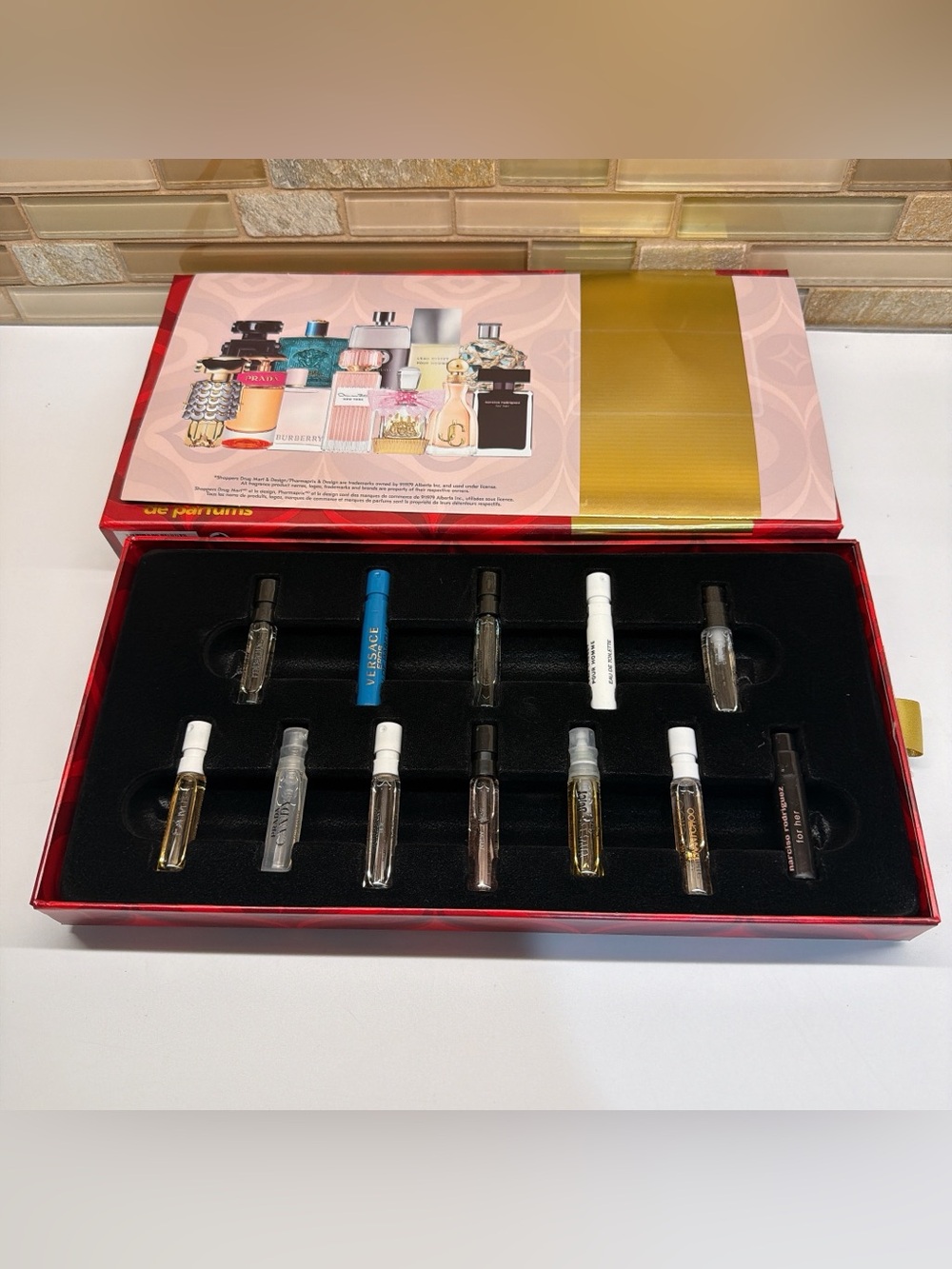 Luxury Beauty Sampler Vanity Display Set